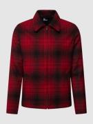 THE KOOPLES Jacke mit Karo-Muster Modell 'Blouson' in Rot, Größe M