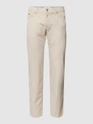 Brax Straight Fit Chino mit 5-Pocket-Design Modell 'Cadiz' in Beige, G...