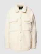 G-Star Raw Oversized Jacke mit Brusttaschen in Offwhite, Größe L