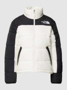 The North Face Steppjacke mit Label-Print in Offwhite, Größe XS