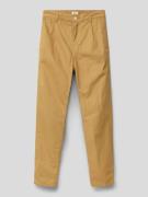 Scotch & Soda Loose Tapered Fit Stoffhose mit Gesäßtasche Modell 'Peac...