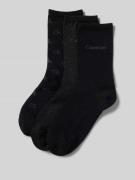 CK Calvin Klein Socken mit Label-Detail inklusive Geschenkbox im 3er-P...