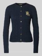 Lauren Ralph Lauren Strickcardigan mit Zopfmuster Modell 'RALHAN' in M...