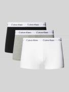 Calvin Klein Underwear Trunks aus Viskose mit Label-Bund im 3er-Pack i...