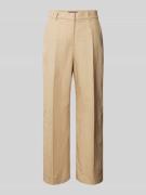 Weekend Max Mara Flared Cut Stoffhose mit Gürtelschlaufen Modell 'ZIRC...