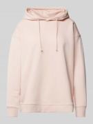 Jake*s Casual Comfort Fit Hoodie mit Statement-Print in Rosa, Größe L