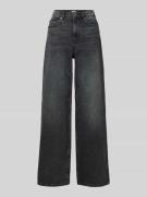 Jake*s Casual Wide Leg Jeans im 5-Pocket-Design in Black, Größe 34