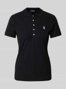 POLO RALPH LAUREN Slim Fit Poloshirt mit Logo-Stitching Modell 'JULIE'...