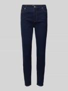 Jake*s Casual Slim Fit Jeans im 5-Pocket-Design in Jeansblau, Größe 34