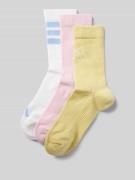 ADIDAS SPORTSWEAR Socken mit Label-Stitching im 3er-Pack in Hellgelb, ...