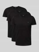 Diesel T-Shirt mit Label-Print im 3er-Pack in Black, Größe L