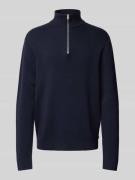 Jack & Jones Premium Troyer mit Label-Detail MOdell 'BLAMILANO' in Bla...