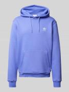 adidas Originals Hoodie mit Label-Stitching in Royal, Größe L