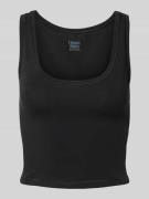 ORGANIC BASICS Tanktop mit Racerback in Black, Größe L