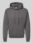 Jack & Jones Hoodie mit Känguru-Tasche Modell 'BRADLEY' in Hellgrau, G...