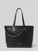 Liu Jo White Handtasche mit Label-Applikation Modell 'ADONIDE' in Blac...