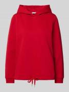 Street One Hoodie mit Kapuze in Rot, Größe 36