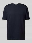 Drykorn T-Shirt mit geripptem Rundhalsausschnitt Modell 'THILO' in Mar...