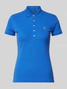 POLO RALPH LAUREN Poloshirt aus reiner Baumwolle mit Label-Stitching M...