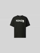 Kenzo T-Shirt aus reiner Baumwolle in Black, Größe L