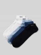 BOSS Socken mit Label-Print im 5er-Pack in Hellblau, Größe 39-42