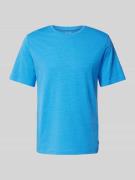 Jack & Jones T-Shirt mit geripptem Rundhalsausschnitt in Royal Melange...