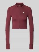 ADIDAS SPORTSWEAR Longsleeve mit durchgehendem Reißverschluss in Auber...