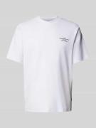 Jack & Jones Premium T-Shirt mit Label-Print Modell 'LACHAD' in Weiss,...