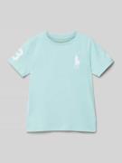 Polo Ralph Lauren Kids T-Shirt mit Logo-Stitching in Mint, Größe 104