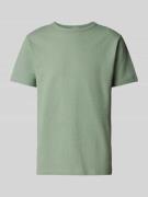 SELECTED HOMME T-Shirt mit geripptem Rundhalsausschnitt Modell 'SANDER...