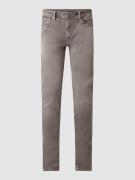 Pepe Jeans Slim Fit Jeans mit Stretch-Anteil in Hellgrau, Größe 36/34