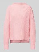 Selected Femme Strickpullover mit Turtleneck Modell 'SELMA' in Rosa, G...