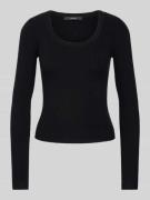 Vero Moda Strickpullover mit Rundhalsausschnitt in Black, Größe L