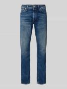 Jack & Jones Tapered Fit Jeans im 5-Pocket-Design Modell 'MIKE' in Dun...