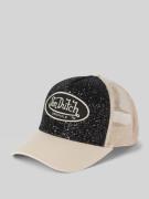 Von Dutch Trucker Cap mit Label-Patch Modell 'TRUCKER NEW YORK' in Bla...