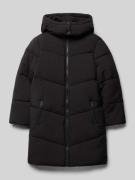 Tom Tailor Regular Fit Steppjacke mit abnehmbarer Kapuze in Black, Grö...