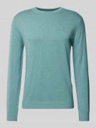 Tom Tailor Strickpullover mit Label-Stitching Modell 'BASIC' in Mint, ...