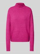 Christian Berg Woman Regular Fit Strickpullover mit Woll-Anteil in Fuc...