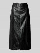 Marella Midirock in Leder-Optik Modell 'BIAGIO' in Black, Größe 36