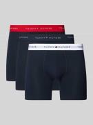 Tommy Hilfiger Trunks mit elastischem Bund im 3er-Pack in Marine, Größ...