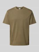 Mango T-Shirt mit Rundhalsausschnitt Modell 'SUGAR' in Khaki, Größe L