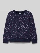 Name It Sweatshirt mit Rundhalsausschnitt Modell 'DAVINA' in Marine, G...