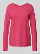 Fynch-Hatton Regular Fit Longsleeve aus Woll-Mix mit Kaschmir-Anteil i...