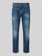 BOSS Orange Regular Fit Jeans mit Label-Patch in Jeansblau, Größe 32/3...