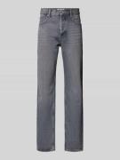 Only & Sons Straight Fit Jeans mit Woll-Anteil Modell 'EDGE' in Hellgr...