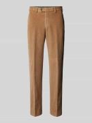 Hiltl Regular Fit Cordhose aus reiner Baumwolle Modell 'PARMA' in Kitt...