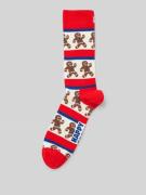 Happy Socks Socken mit Motiv-Stitching Modell 'Gingerbread Stripe' in ...