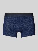 HOM Boxershorts mit elastischem Label-Bund Modell 'Max' in Dunkelblau,...