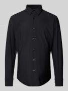 BOSS Regular Fit Business-Hemd mit Kentkragen in Black, Größe 41