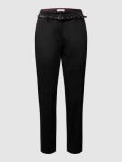 Christian Berg Woman Chino mit Stretch-Anteil in Black, Größe 34